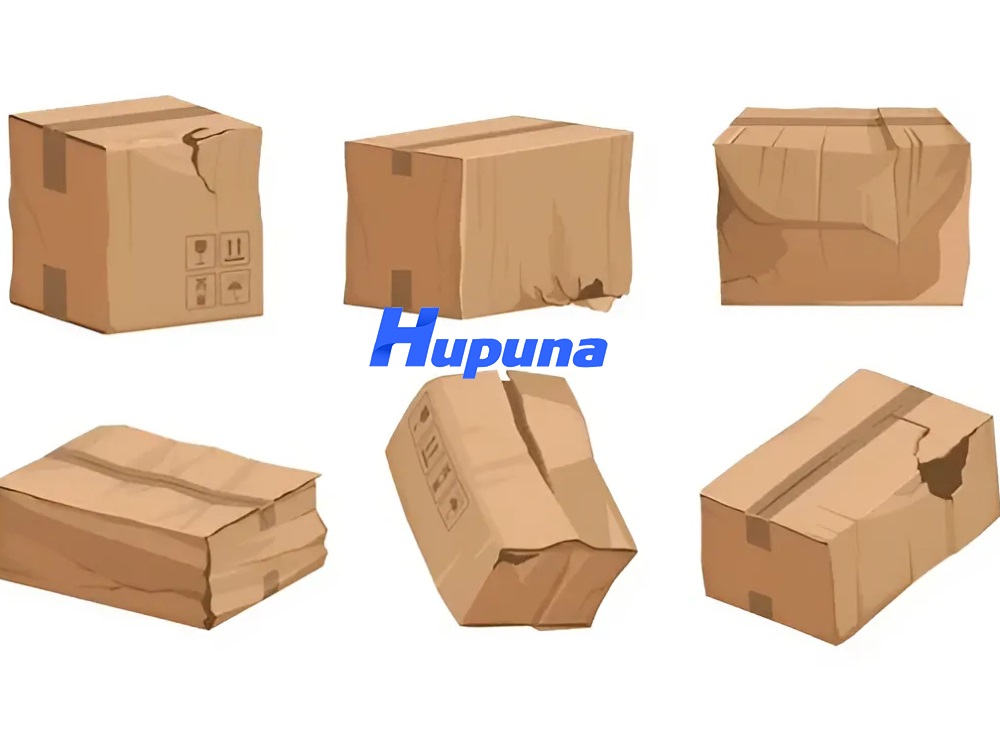 Thùng carton 20kg bị hư hại