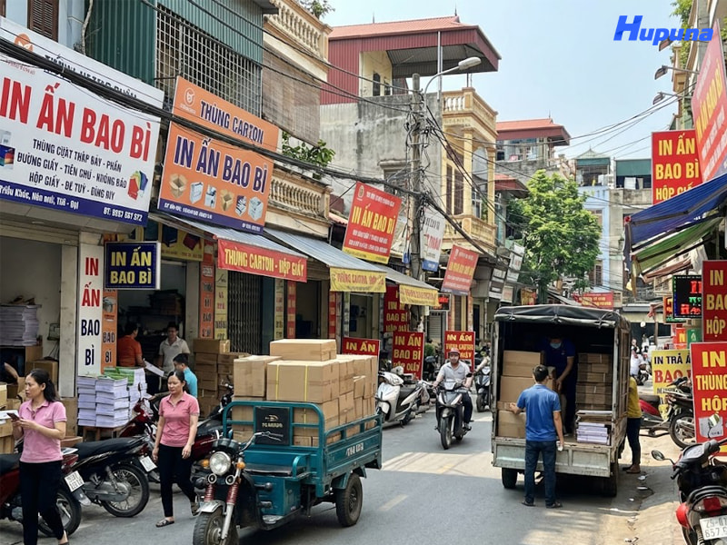 Bức tranh thị trường in ấn bao bì khu vực Triều Khúc