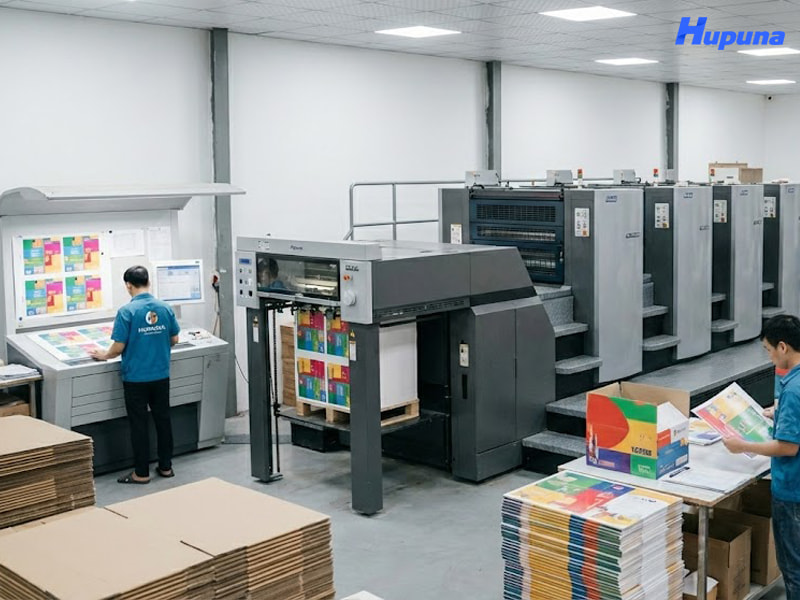Hupuna địa chỉ sản xuất và in ấn bao bì tại Triều Khúc