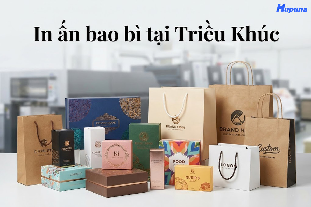 Xưởng in ấn bao bì tại Triều Khúc thiết kế theo yêu cầu, chất lượng