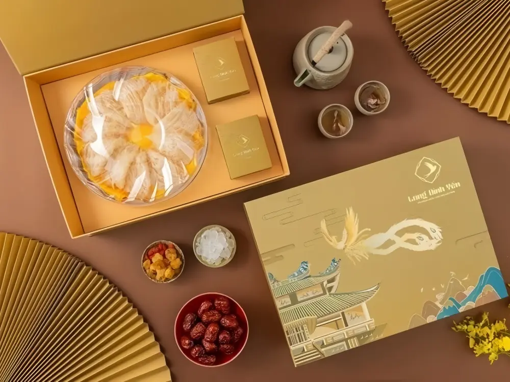 Địa chỉ in hộp yến sào tại Hà Nội sang, đẹp, chất lượng
