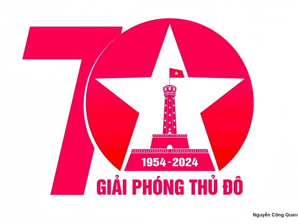 Biểu trưng 70 năm giải phóng thủ đô