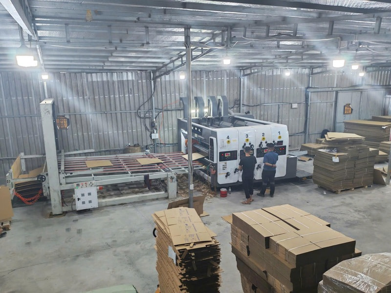 Quy trình sản xuất thùng carton in flexo