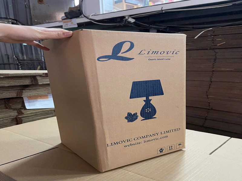 Thùng carton in flexo đựng đèn ngủ