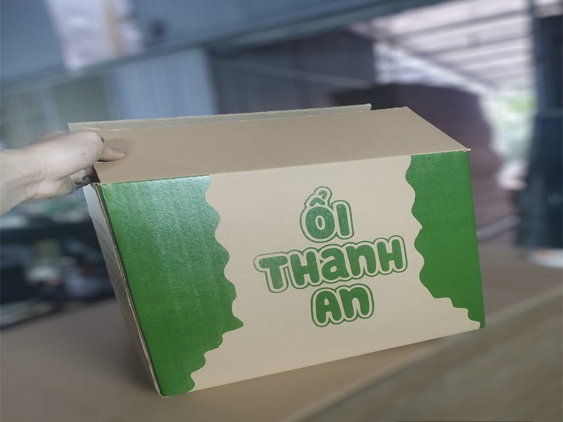 Thùng carton in flexo đựng ổi Thanh An