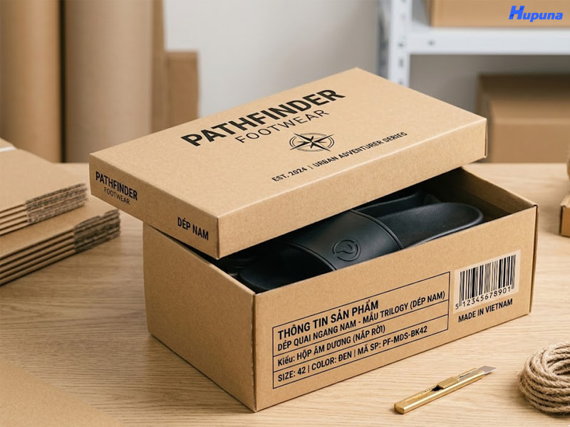 Bí quyết lựa chọn hộp carton đựng dép để tối ưu chi phí ship