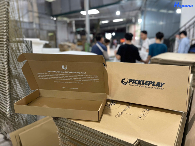 Các bước trong quy trình in hộp giấy theo yêu cầu tại Hupuna