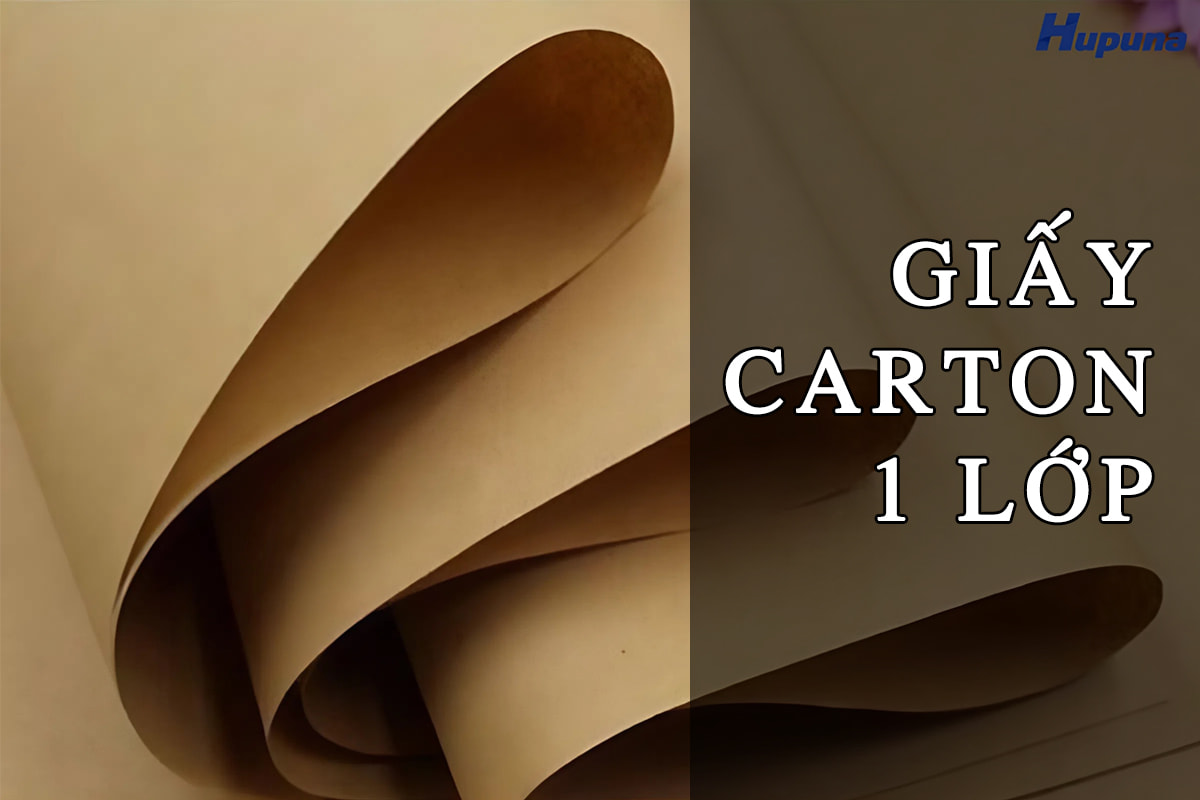 Giấy carton 1 lớp: Giải pháp đóng gói tiết kiệm và hiệu quả