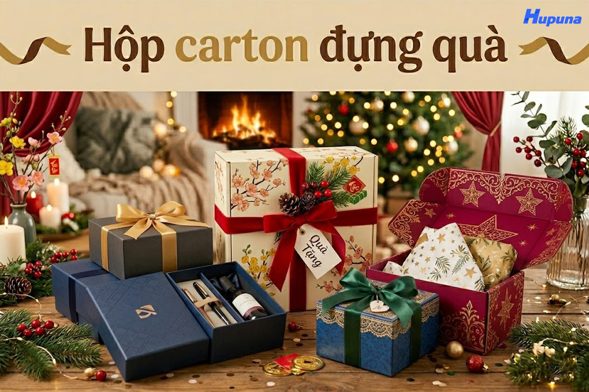Hộp carton đựng quà