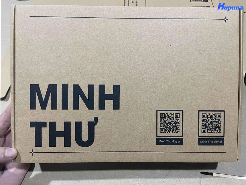 Hộp carton sóng nắp gài in Flexo