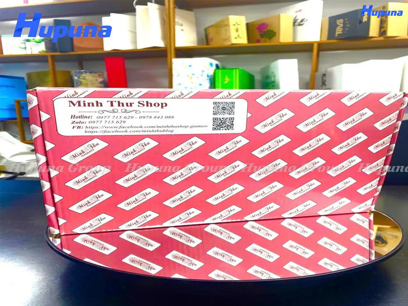 Hộp carton sóng nắp gài in Offset