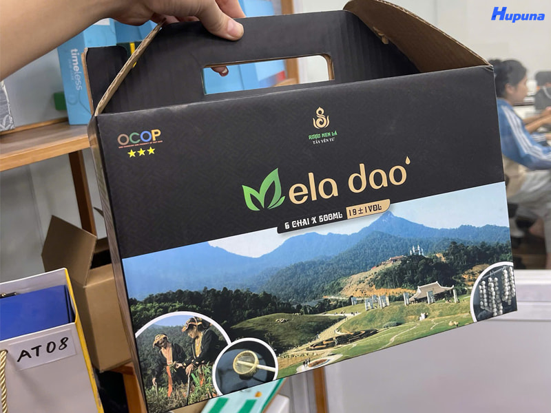 Hộp đựng rượu men lá cỉa Ela Dao
