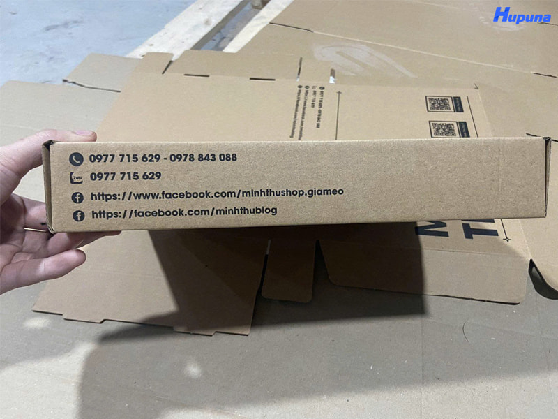 Quy trình sản xuất hộp carton nắp gài cho thương hiệu Minh Thư