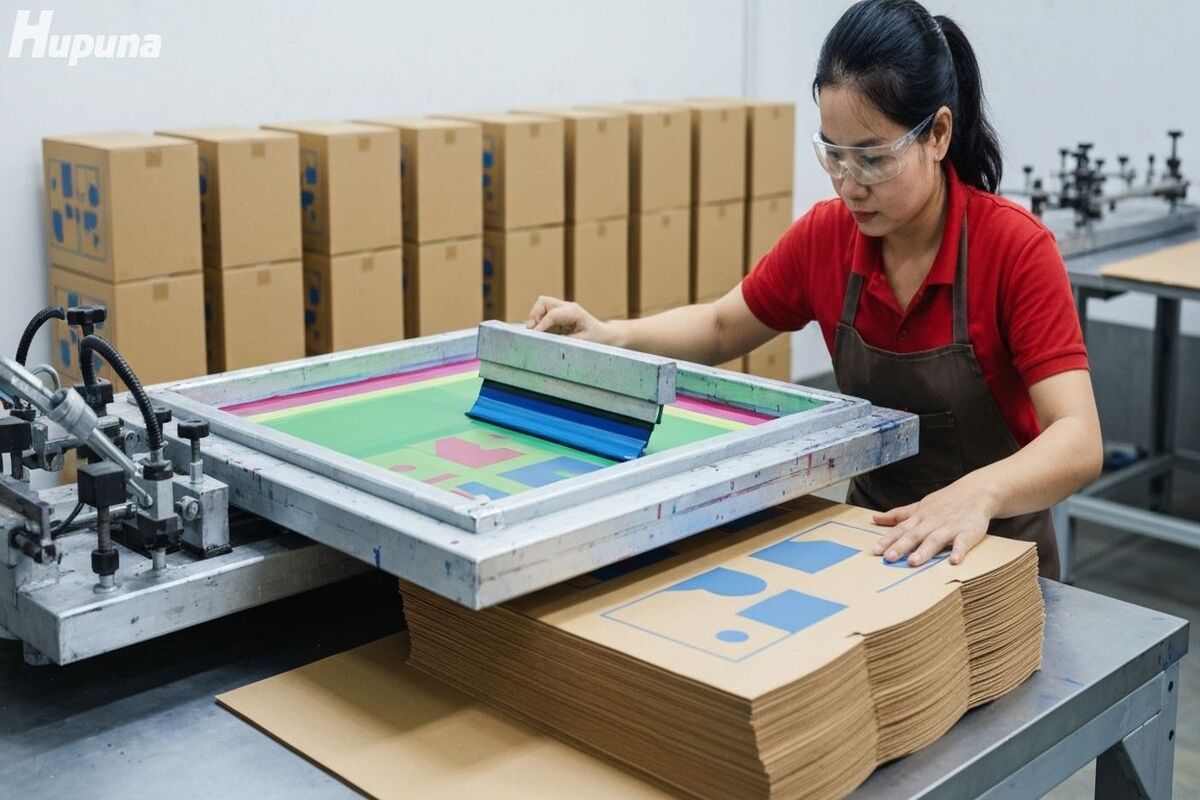 Hộp carton in lụa