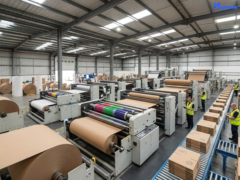 Hupuna chuyên sản xuất hộp carton sóng in Flexo uy tín, giá tốt