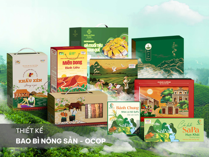 Tầm quan trọng của thiết kế bao bì OCOP trong kỷ nguyên 4.0