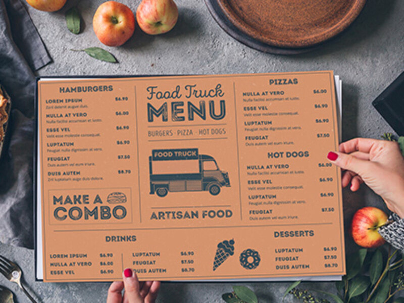 Hupuna – Đơn vị in menu giấy chuyên nghiệp tại Hà Nội
