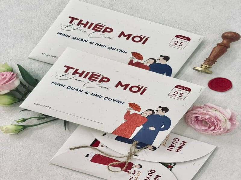 Báo giá in thiệp mời mới nhất
