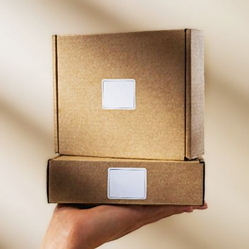 Hộp carton 15x10x4cm nắp gài 3 lớp E Nâu mộc