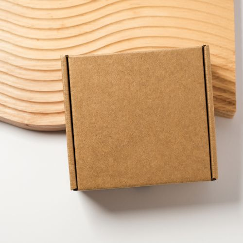 Hộp carton 15x5x5cm nắp gài 3 lớp E Nâu mộc