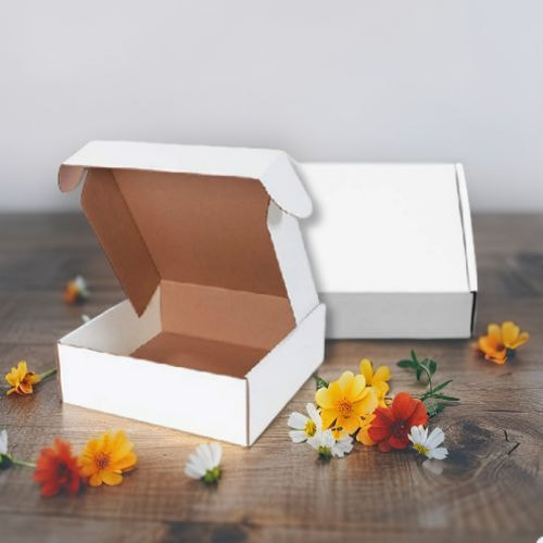 Hộp carton 20x20x10cm nắp gài 3 lớp trắng nâu(1)