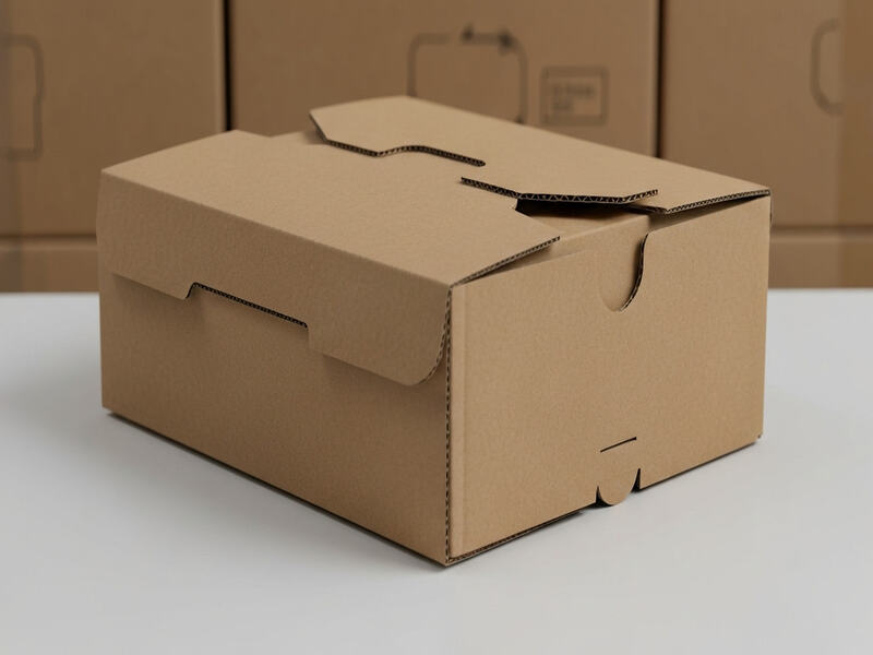 Hộp carton 30x20x8cm nắp gài 3 lớp