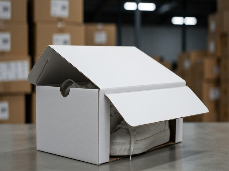 Hộp carton 35x25x5cm nắp gài 3 lớp 2 trắng