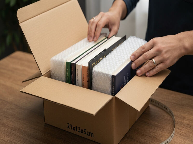 Hộp carton đựng sách