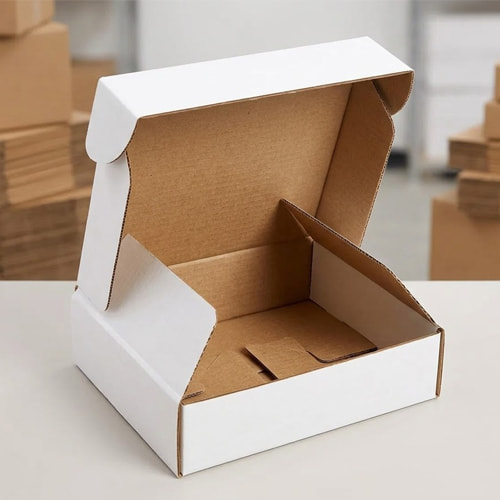 Hộp carton nắp cài đáy chéo ảnh 2