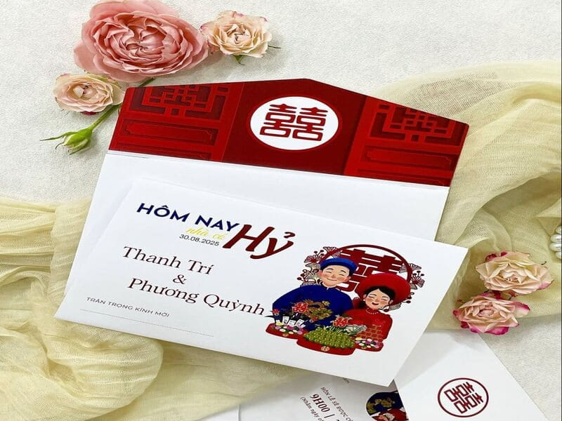 Quy trình in thiệp mời chuyên nghiệp, tối ưu thời gian tại Hupuna