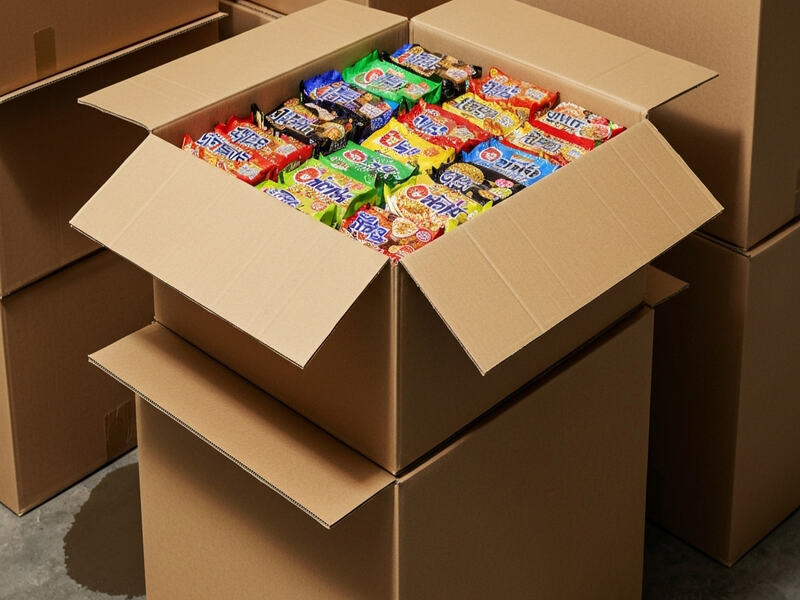 Tiêu chuẩn kỹ thuật cần có khi sản xuất thùng carton đựng mì tôm