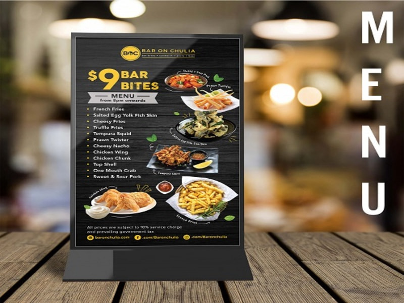 Ưu điểm nổi bật khi in menu giấy