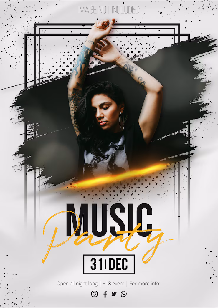 modern-music-event-poster-with-abstract-brush-stroke_1361-1917