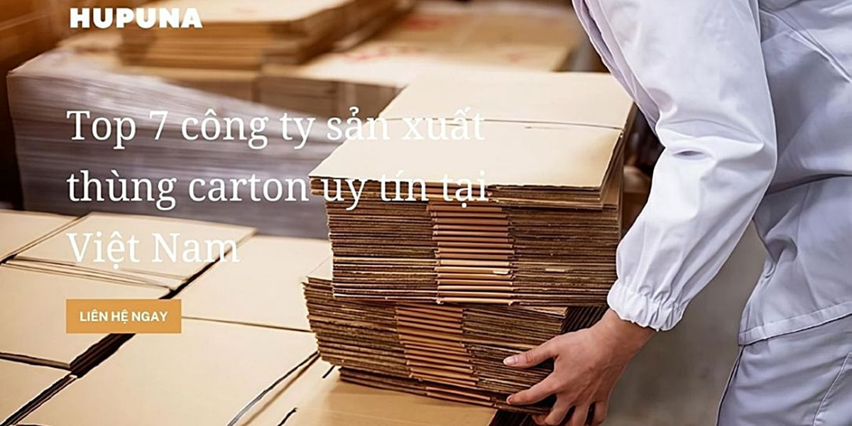 Công ty sản xuất thùng carton