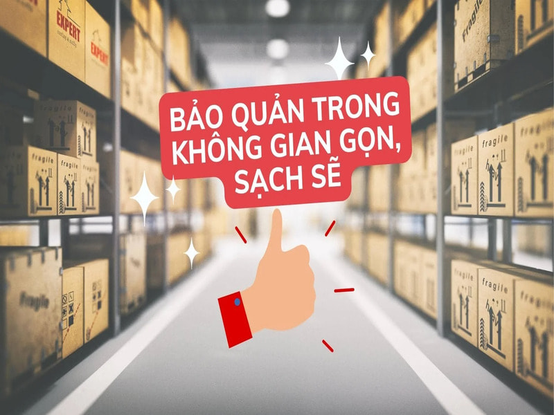 Giữ gìn kho sạch sẽ và an toàn