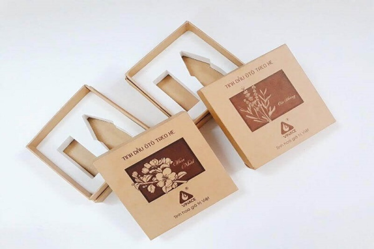 Hộp carton in logo