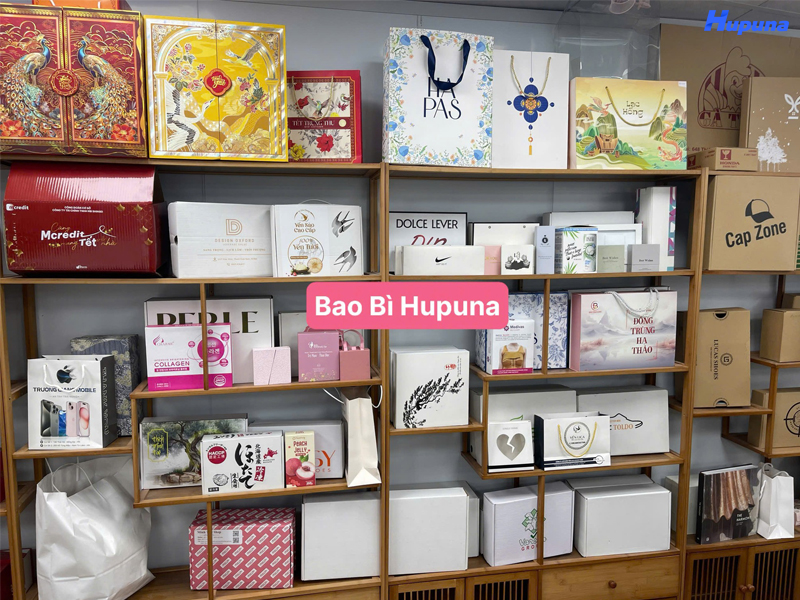 Hupuna cung cấp dịch vụ in hộp carton theo yêu cầu