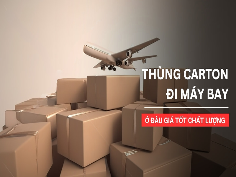 Mua thùng carton đi máy bay quốc tế ở đâu