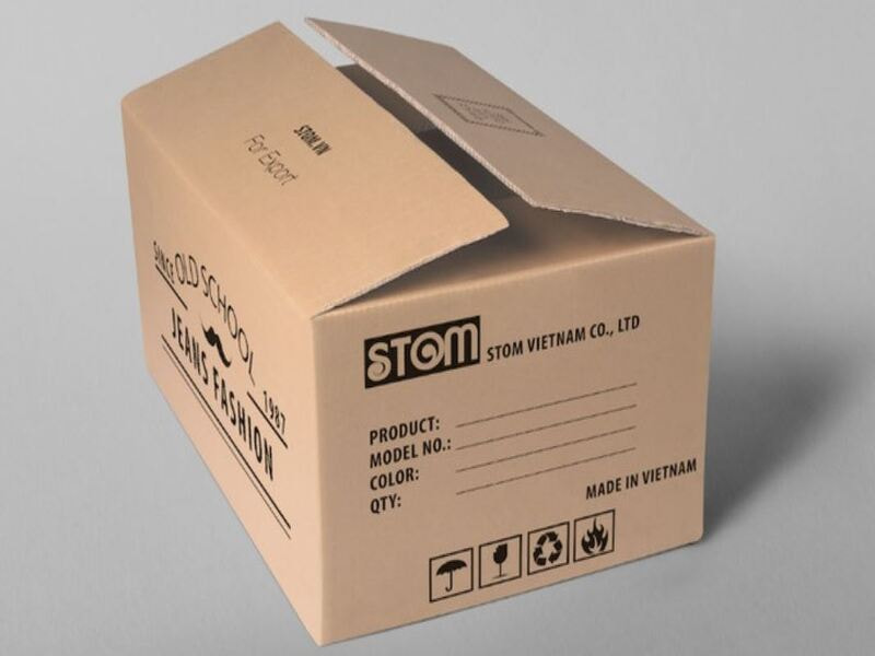 Các loại thùng carton xuất khẩu phổ biến