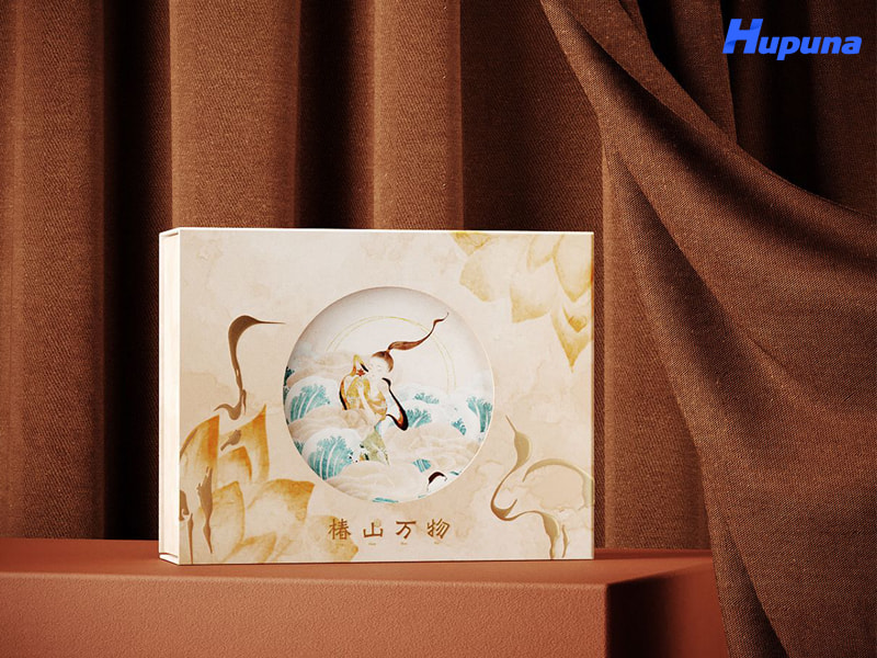 Điểm nổi bật của hộp quà tết cứng âm dương Con Cò