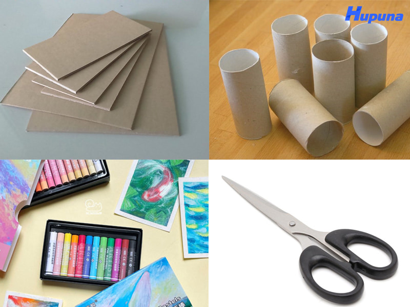 Dụng cụ và vật liệu cần chuẩn bị để làm lâu đài