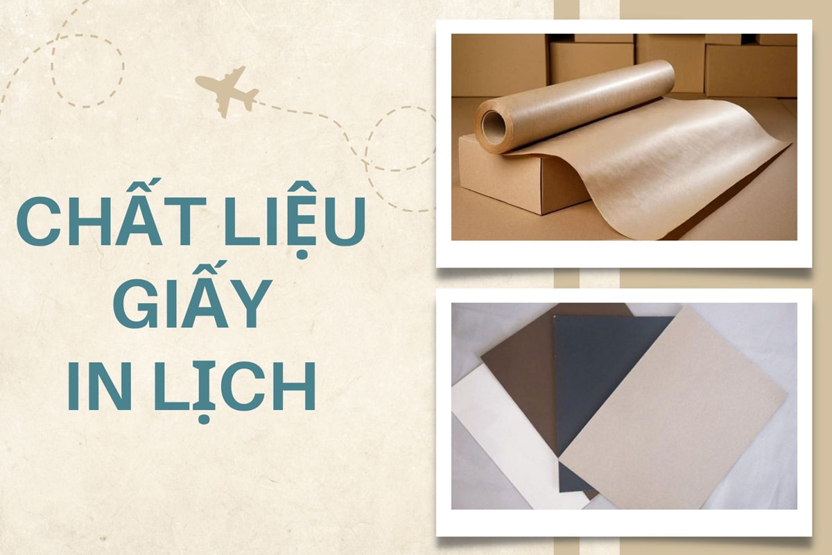 Gợi ý 8 chất liệu giấy in lịch phổ biến trên thị trường hiện nay