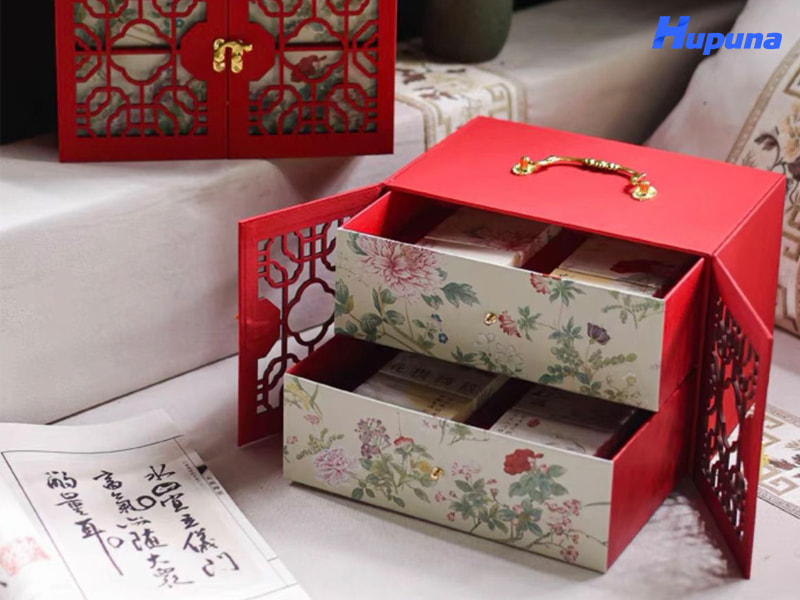 Hộp quà tết dạng tầng