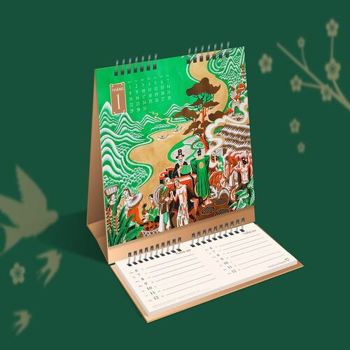 In lịch tết 2026 ảnh 6