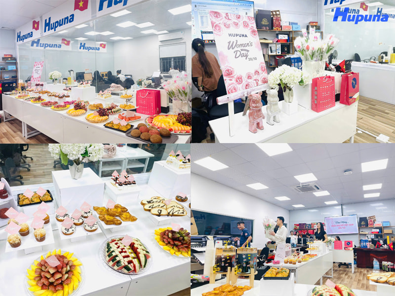 Không khí ngày phụ nữ Việt Nam 20-10 tại Hupuna