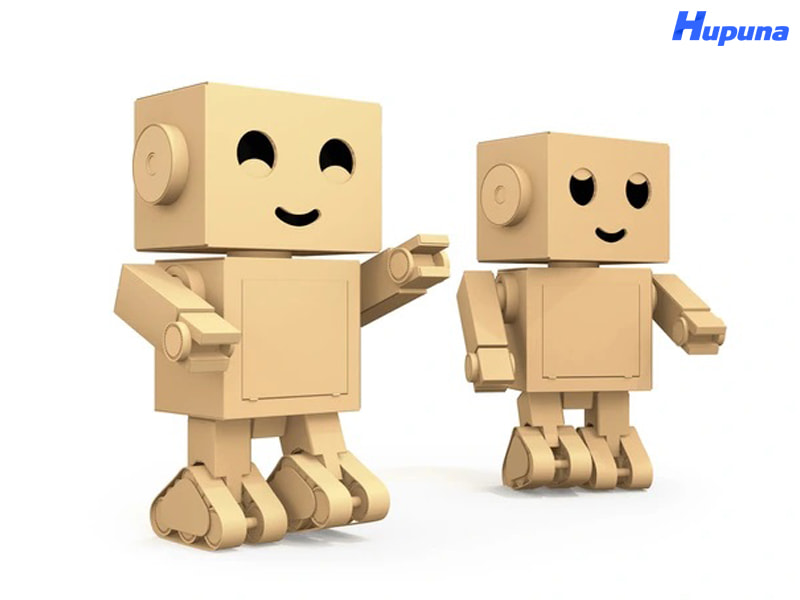 Làm robot bằng bìa carton giúp kích thích sự phát triển của trẻ
