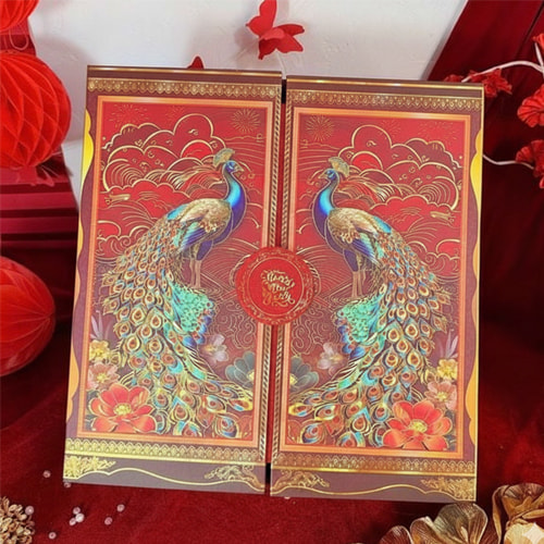 Mẫu hộp đựng quà tết Công Tài Lộc 2