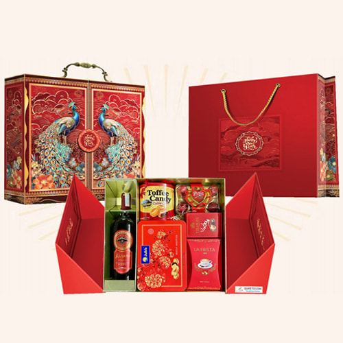 Mẫu hộp đựng quà tết Công Tài Lộc 3