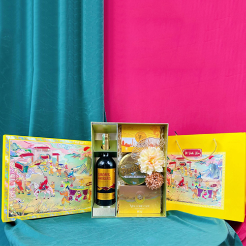 Mẫu hộp quà tết âm dương Bản Làng ảnh 5