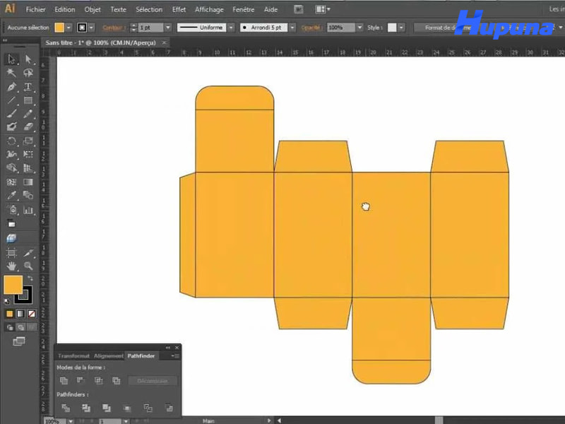 Phần mềm thiết kế thùng carton Adobe Illustrator